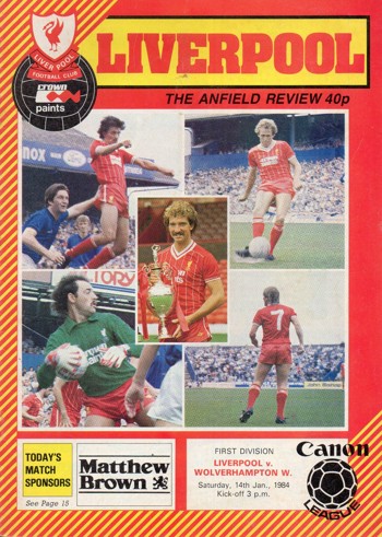 Match programme